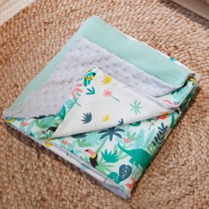 Le Coussin Plaid – Tropical