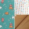 Coussin Plaid - Thème "Petits rhinos" – Image 3