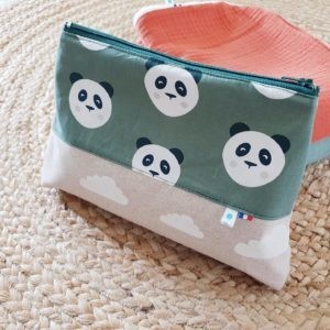 Petite trousse panda – Lydie et Clément