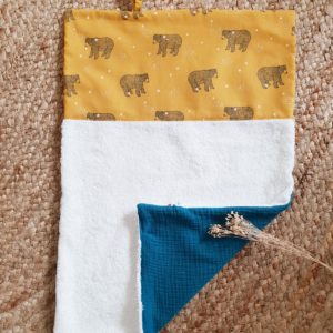 Le tapis à langer nomade – Ours polaire