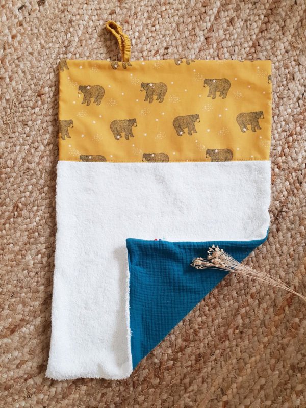 Le tapis à langer nomade - Ours polaire
