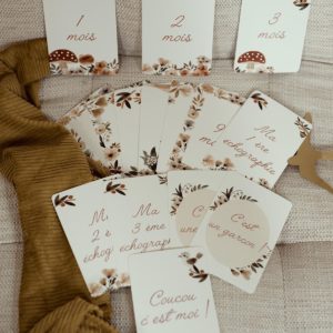 Cartes étapes grossesse