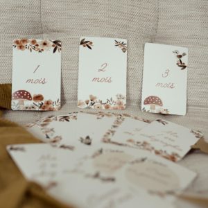 Cartes étapes grossesse