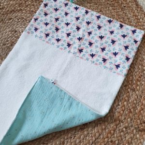 Le tapis à langer nomade – Hirondelles