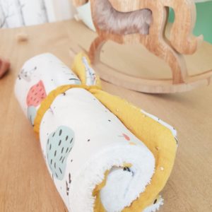 Le tapis à langer nomade – Loup y es-tu