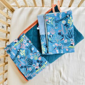 Couverture Sous l’Océan Bleue
