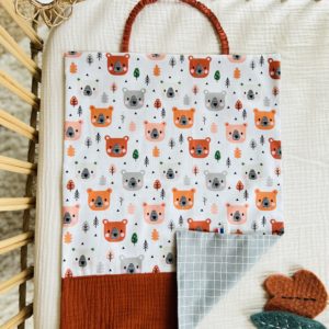 Serviette Elastiquée Bouille d’Amour