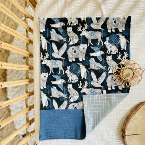 Serviette Elastiquée Au Zoo Glacé